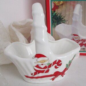 Woolworth bone china basket